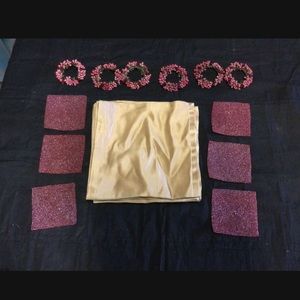 Christmas table decor